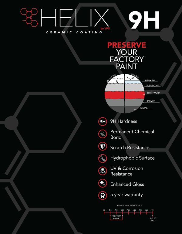 HELIX 9H Brochure Holder Insert