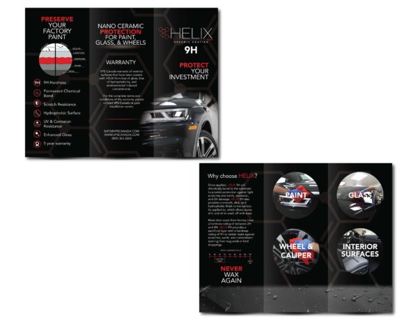 HELIX 9H Trifold Brochure