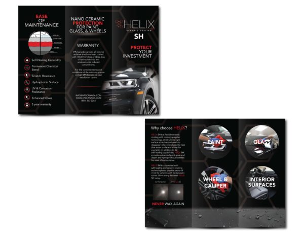 HELIX SH Trifold Brochure